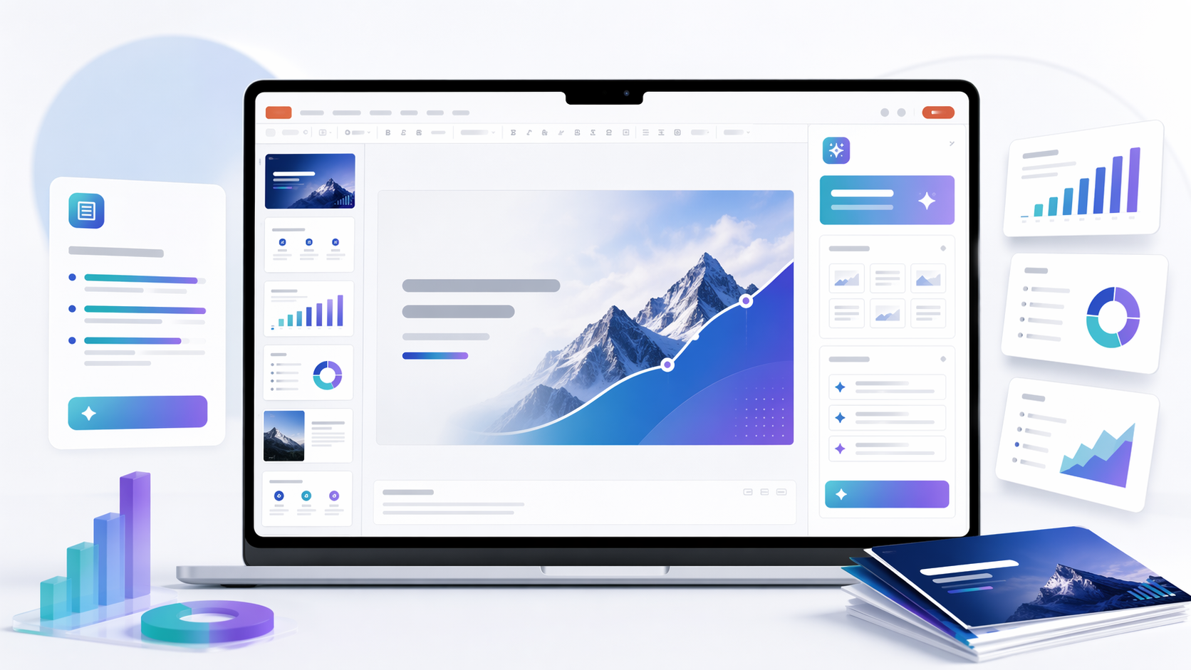 PPT Monster presentation workflow preview