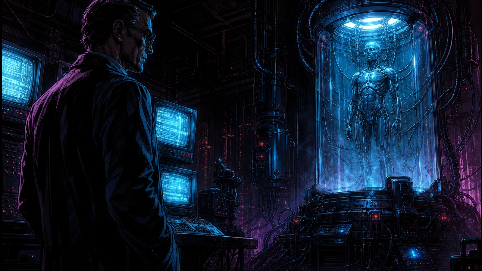 Comic panel 1, C-7 creation