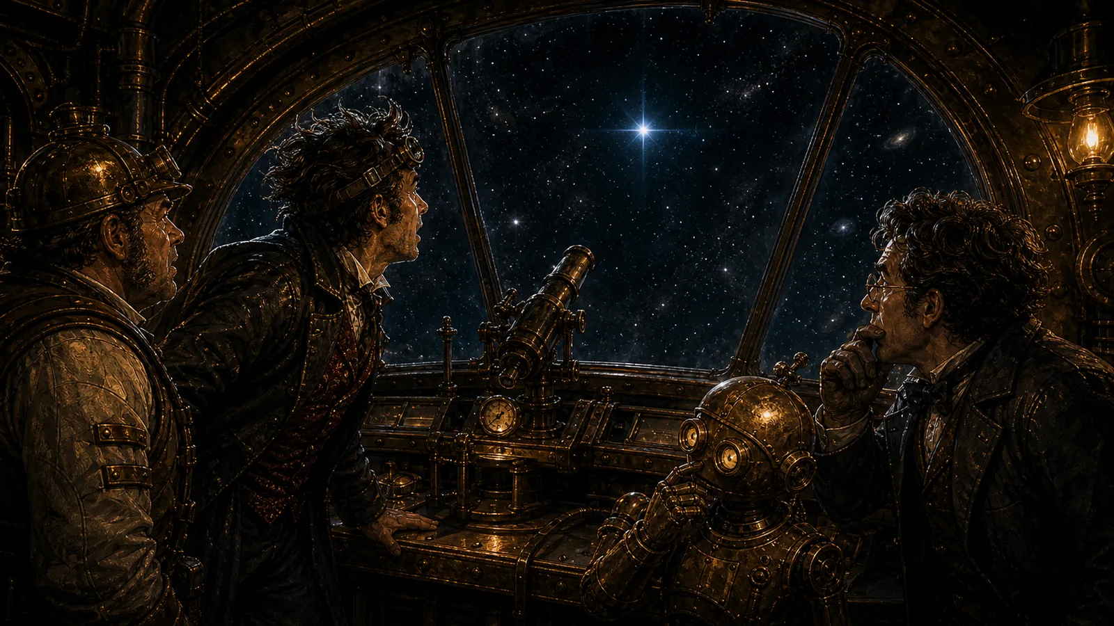 Comic panel 9, neutron star discovery